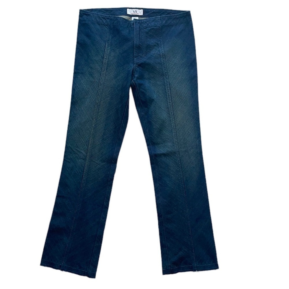 AX ARMANI EXCHANGE BLUE BOOTCUT LEG JEANS SIZE 10